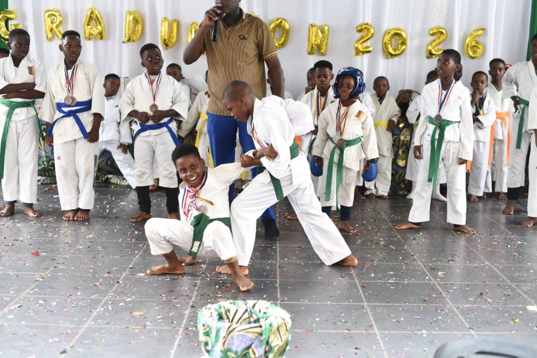 Prestations du club Karaté à la cérémonie de l'excellence