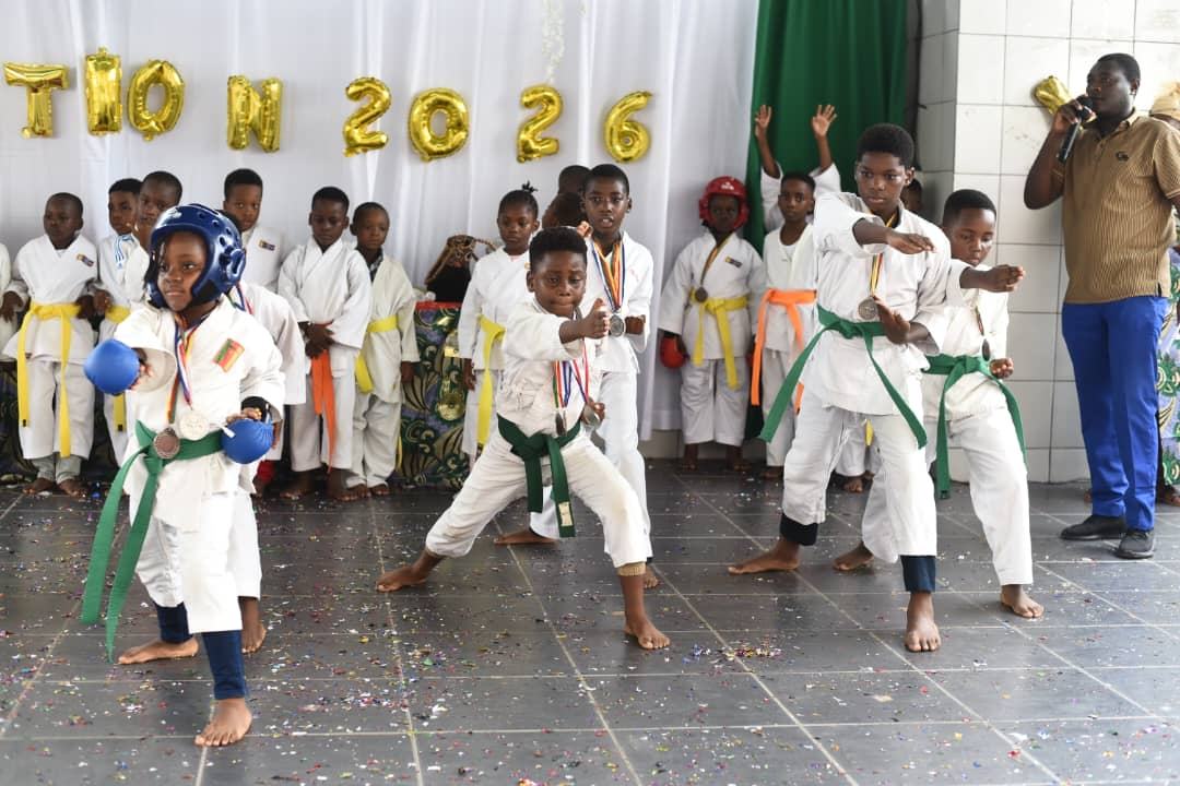 Prestations du club Karaté à la cérémonie de l'excellence