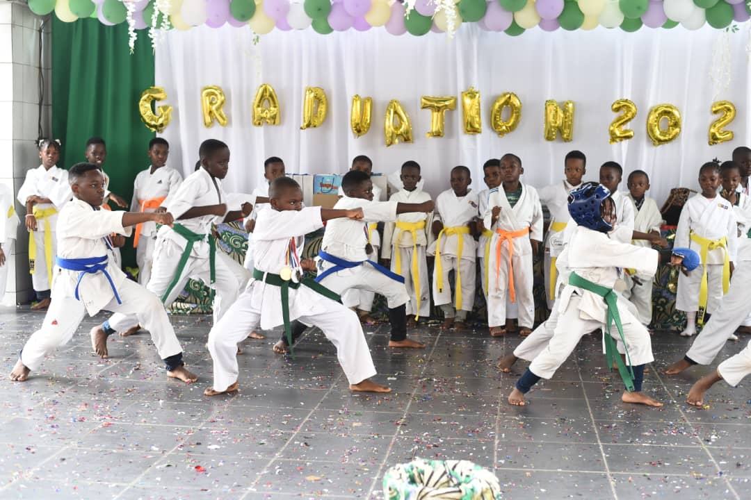 Prestations du club Karaté à la cérémonie de l'excellence