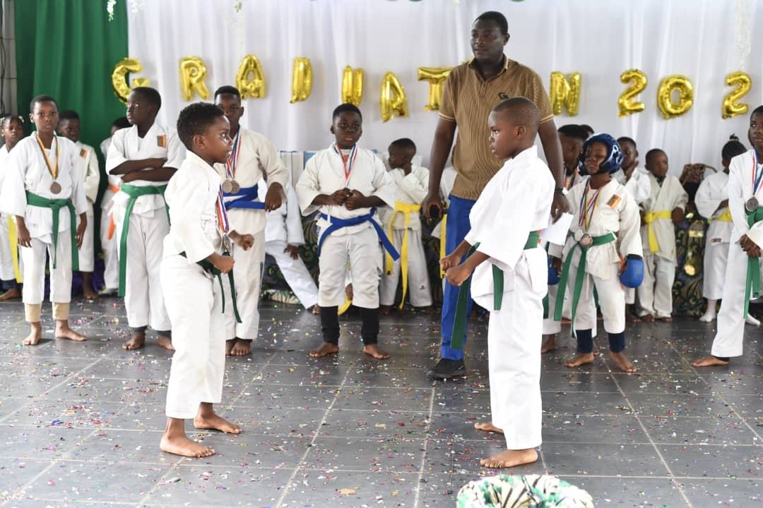 Prestations du club Karaté à la cérémonie de l'excellence