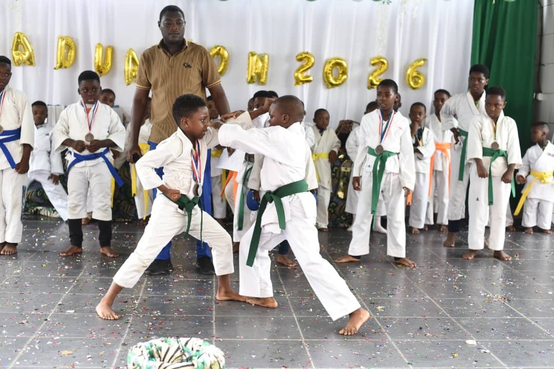 Prestations du club Karaté à la cérémonie de l'excellence