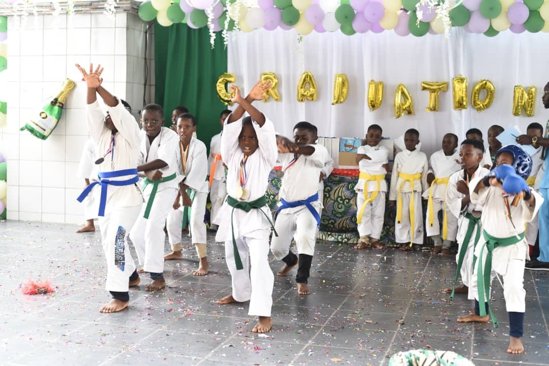 Prestations du club Karaté à la cérémonie de l'excellence