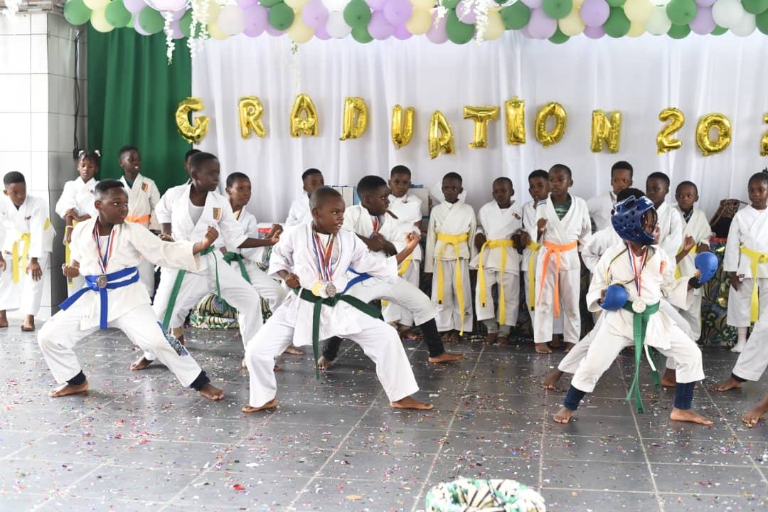 Prestations du club Karaté à la cérémonie de l'excellence